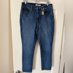 Levi's Dark Blue 721 High Rise Women's Skinny Jeans Size 33X29